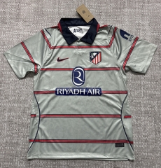 (S-4XL) 26-27 Atlético Madrid 2nd Away Gray Thailand Soccer Jersey AAA-4506