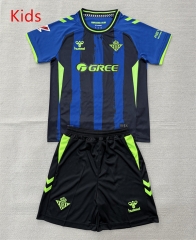 26-27 Real Betis 3rd Away Black&Blue Kids/Youth Soccer Uniform-AY