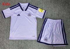 26-27 Newcastle United 2nd Away Purple Kids/Youth Soccer Uniform-6850