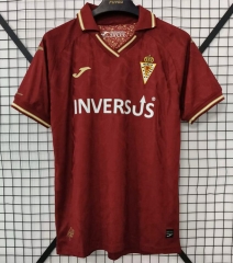 (S-4XL) 26-27 Real Murcia CF Home Red Thailand Soccer Jersey AAA-9070