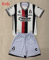 26-27 Atlas Away White&Black Kids/Youth Soccer Uniform-AY