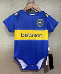 26-27 Boca Juniors Home Blue Baby Soccer Uniform-6400