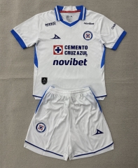 26-27 Cruz Azul Away White Soccer Uniform-AY