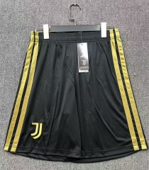 26-27 Juventus 2nd Away Black Thailand Soccer Shorts-5799