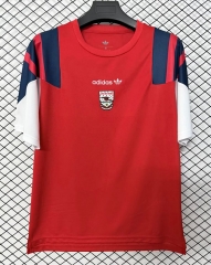 (S-4XL) 26-27 Special Version Arsenal Red Thailand Soccer Jersey AAA-2044