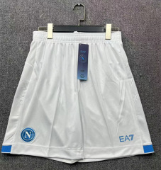 26-27 Napoli Away White Thailand Soccer Shorts