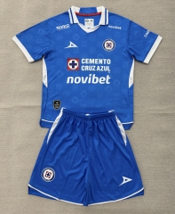 26-27 Cruz Azul Home Blue Soccer Uniform-AY
