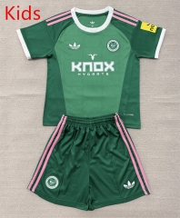 26-27 Newcastle United Goalkeeper Green Kids/Youth Soccer Uniform-6850