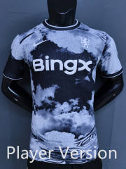 (S-3XL) Player Version 26-27 Pre-Match Chelsea Grey&Black Thailand Soccer Jersey AAA-9926