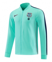 26-27 Barcelona Light Green Thailand Soccer Jacket-LH