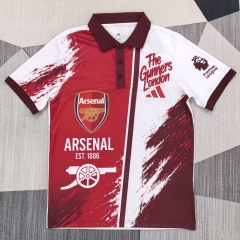 (S-4XL) 26-27 Special Version Arsenal Red&White Thailand Soccer Jersey AAA-4927