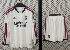 26-27 Real Madrid Home White LS Soccer Uniform-709