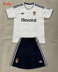 26-27 Como Away White Kids/Youth Soccer Uniform-AY