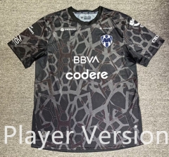 (S-4XL) Player Version 26-27 Monterrey Goalkeeper Dark Grey Thailand Soccer Jersey AAA-5492