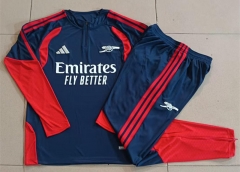 26-27 Arsenal Royal Blue Thailand Soccer Tracksuit-815