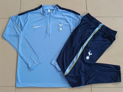 26-27 Tottenham Hotspur Light Blue Thailand Soccer Tracksuit-815