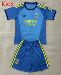 26-27 Lotus Style Benfica Goalkeeper Blue Kid/Youth Soccer Uniform-AY
