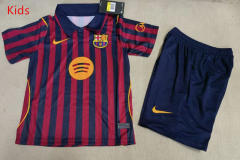 27-28 Barcelona Red&Blue Kids/Youth Soccer Uniform-1794