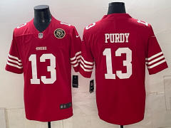 San Francisco 49ers Red #13 NFL Jersey-0840