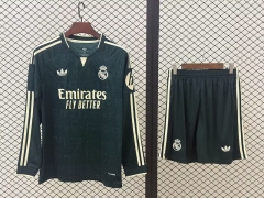 26-27 Real Madrid Away Green LS Soccer Uniform-709