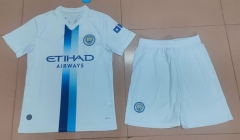 26-27 Manchester City 2nd Away White Thailand Soccer Uniform-8609
