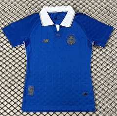 26-27 Grêmio FBPA 2nd Away Blue Thailand Women Soccer Jersey AAA-7995