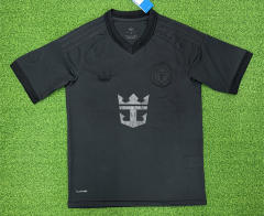 (S-4XL) 27-28 Inter Miami CF Away Black Thailand Soccer Jersey AAA-403