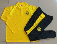 26-27 Borussia Dortmund Yellow Thailand Soccer Tracksuit -815
