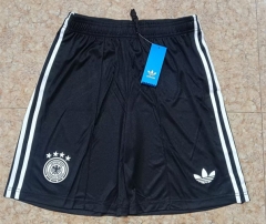 26-27 Germany 2nd Away Black Thailand Soccer Shorts
