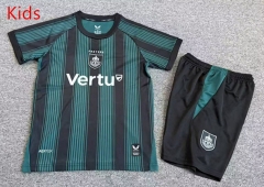 26-27 Burnley 2nd Away Black&Green Kids/Youth Soccer Uniform-7809