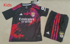 26-27 Benfica Away Black&Red Kid/Youth Soccer Uniform-1794