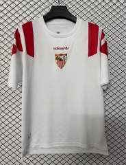 (S-4XL) 26-27 ETQ Version Sevilla White Thailand Soccer Jersey AAA-2044
