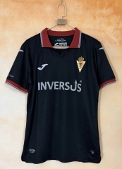 (S-4XL) 26-27 Real Murcia CF 2nd Away Black Thailand Soccer Jersey AAA-2483