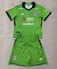 26-27 Cruz Azul Goalkeeper Green Soccer Uniform-AY