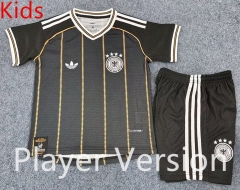 Player Version 26-27 Germany Black Kids/Youth Soccer Uniform-0440