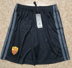 26-27 Roma 2nd Away Black Thailand Soccer Shorts