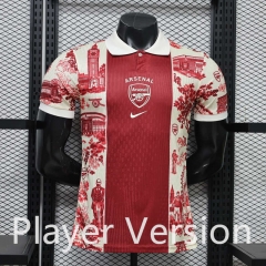 (S-3XL) Player Version 26-27 Special Version Arsenal Red Thailand Soccer Jersey AAA-888