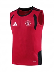 26-27 Manchester United Red Thailand Training Vest -418