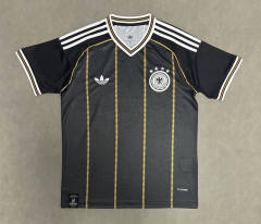(S-4XL) 26-27 Germany Black Thailand Soccer Jersey AAA