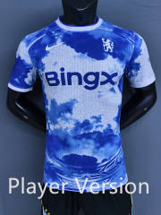 (S-3XL) Player Version 26-27 Pre-Match Chelsea Blue&White Thailand Soccer Jersey AAA-9926