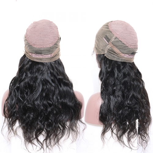 360 Lace Frontal Wig Pre Plucked Human Hair Wigs For Black Women 150% Density Body Wave Swiss Lace 360 Wig Non-Remy