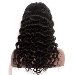 Full Lace Human Hair Wigs With Baby Hair Loose Wave Mink Hair Lace Wigs For Black Women 10"-30"