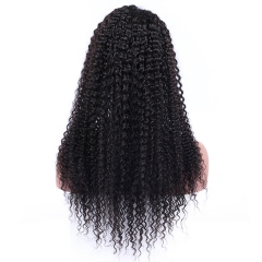 Afro Kinky Curly Wig With Baby Hair Wig Lace Front Human Hair Wigs For Black Women Non Remy Hair 10"-24"