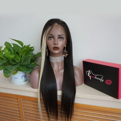 Osolovely Hair Unique Fashion Style Natural Hairline Full Lace Human Hair Wig WIth Baby Hair