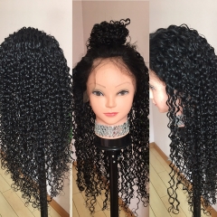Osolovelyhair Glueless Lace Front Human Hair Wigs For Black Women Exotic Curly 130% Human Hair Wigs With Baby Hair Swiss Lace Wig Non Remy