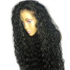 Osolovely Hair Pre Plucked Full Lace Human Hair Wigs With Baby Hair 10"-26" Natural Color Hair Curly Lace Wigs