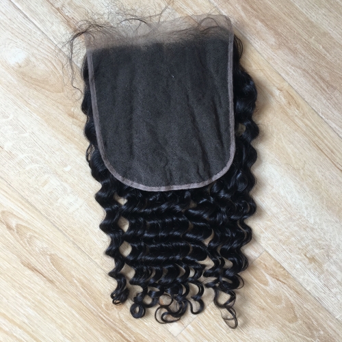Osolovely Hair 7x7 Lace Frontal Closure Wavy Human Hair 7x7 Lace Closure