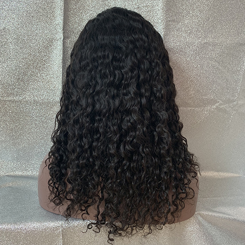 Osolovely Hair Water Wave 13x6 Lace Front Human Hair Wigs With Baby Hair Pre Plucked 150% Density Lace Wig