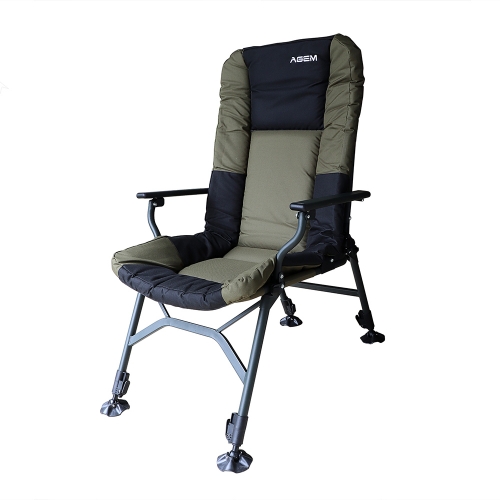 AGEM Campingstuhl 150kg karpfenstuhl mit armlehne Fischstuhl Outdoor Chair