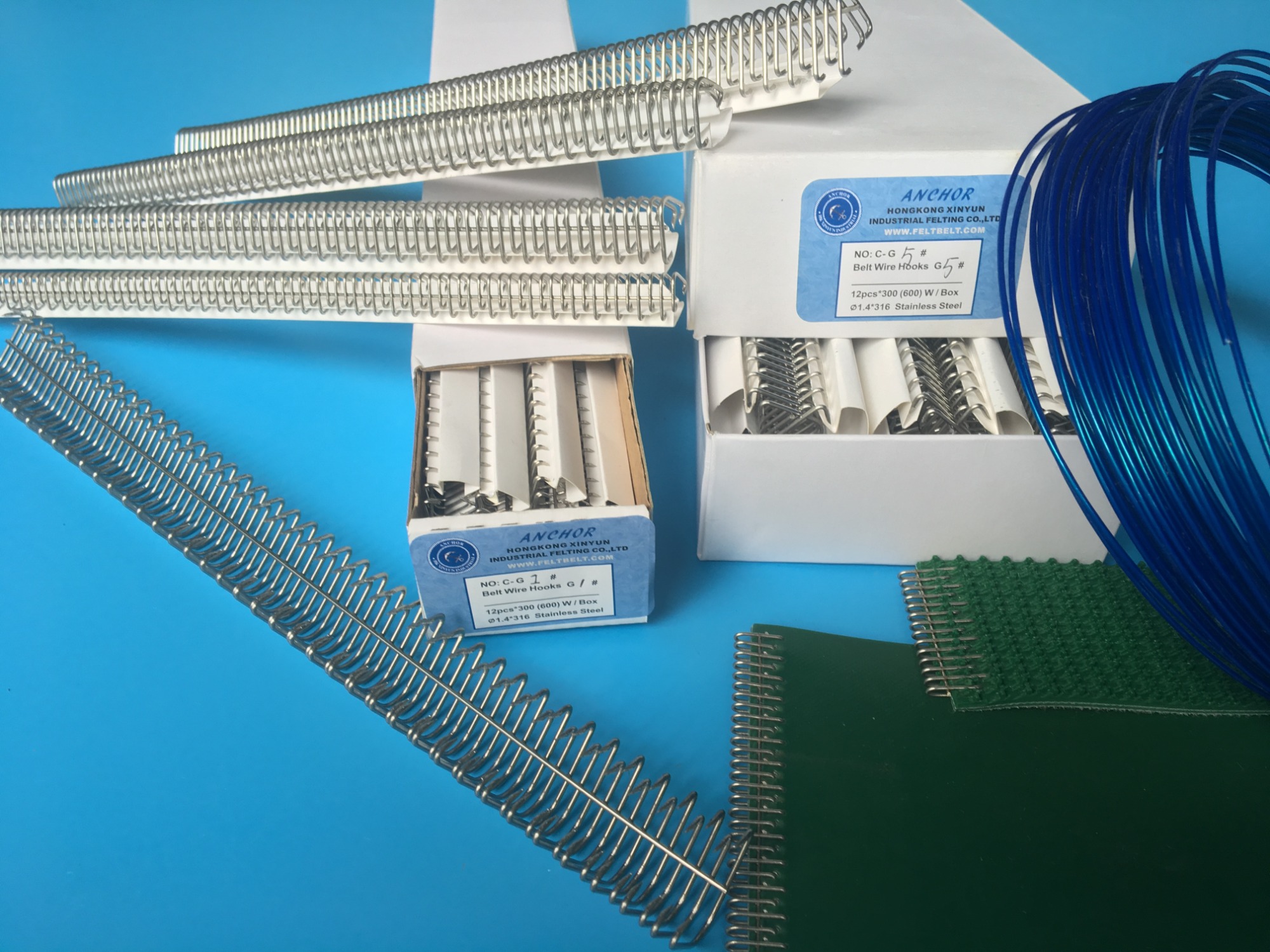 Fastening System Wire Hooks Lacing